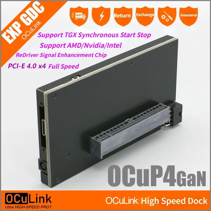 Oculink Egpu Mini Pc - OCuP4GaN OCuLink GPU Dock Case met