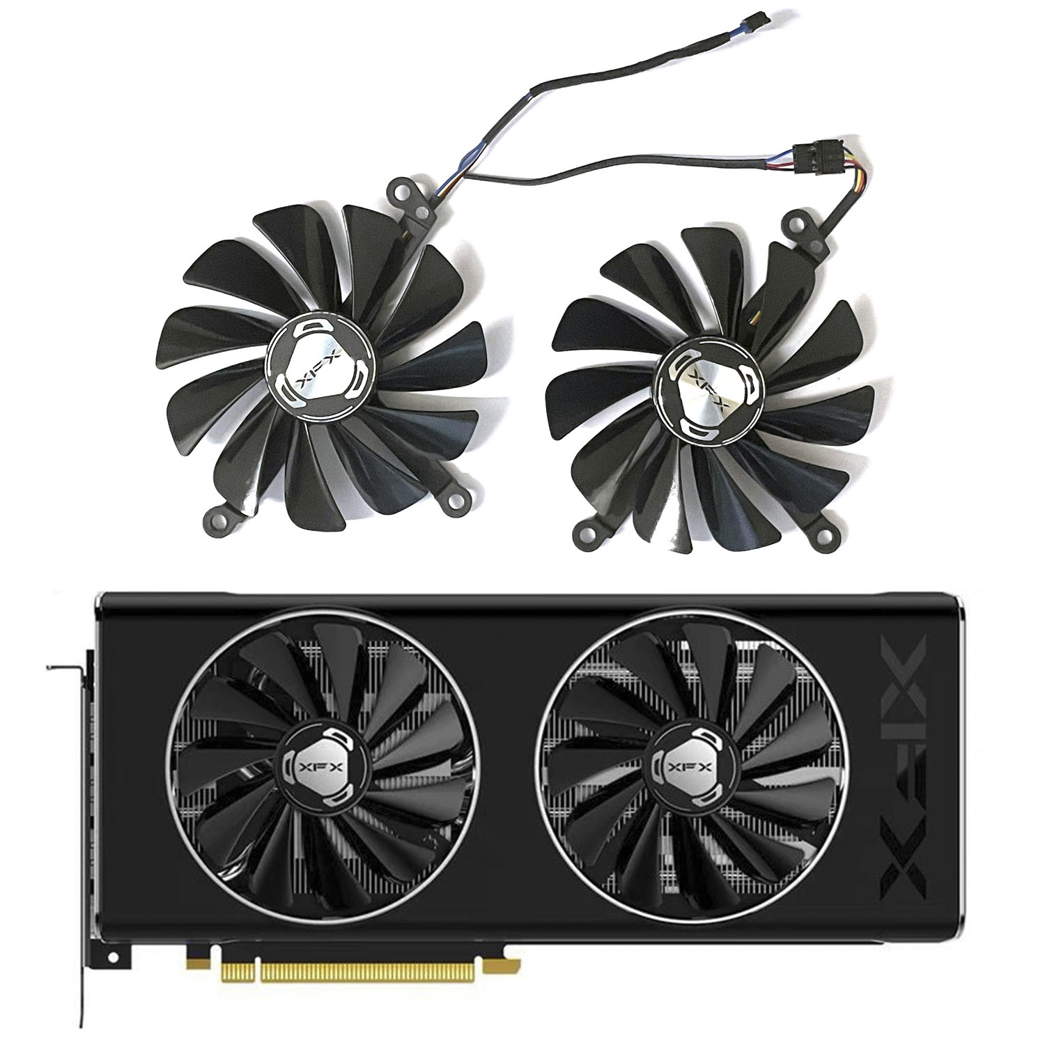 Lga1700 Itx Motherboard Ddr5 - Nieuwe originele RX5700 XT GPU-ventilator 4PIN