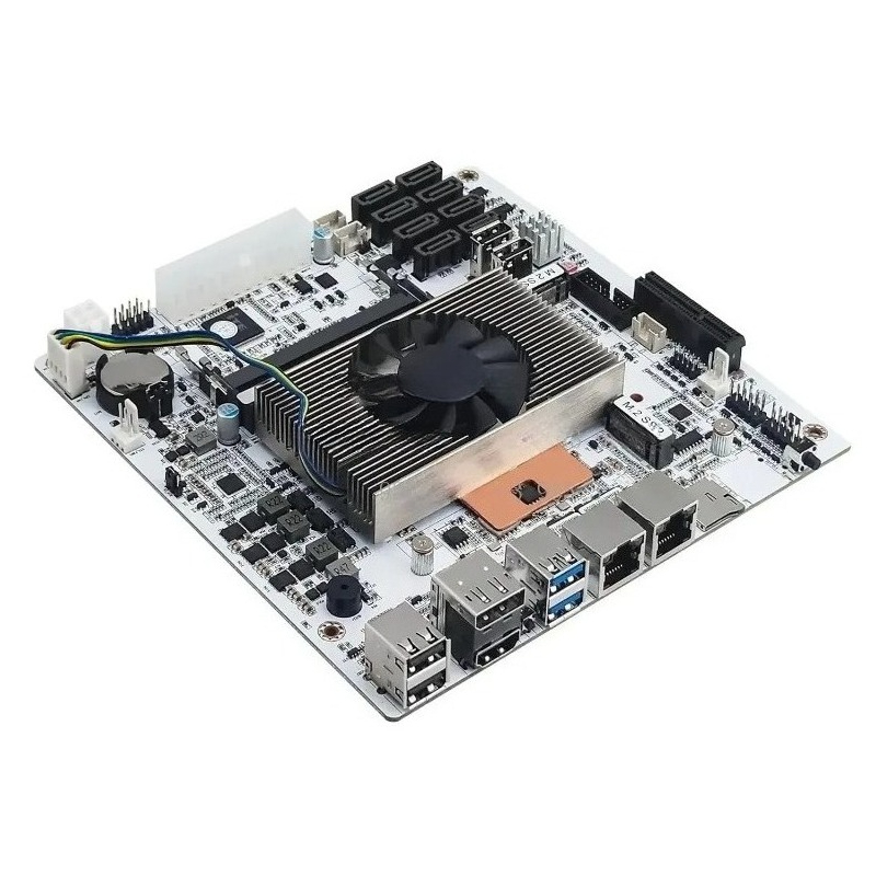 Nas Motherboard 8 Sata Mini Itx - Wit Mini-ITX M11 NAS-moederbord met ingebouwde