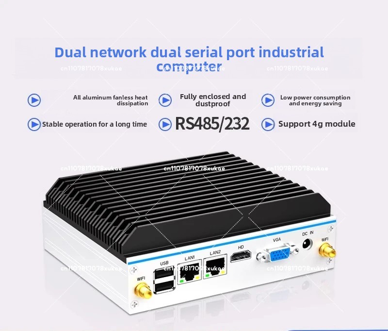 Mini industriële pc - Quad-Cor - Fanless Industrial Pc Rs485 Core I7 recensie en prijs