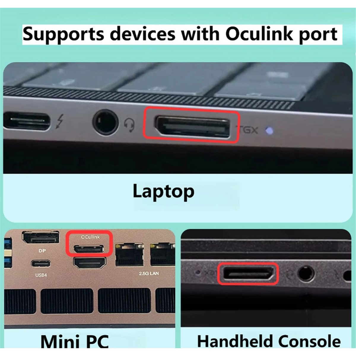NIEUWE FABRIEK~Oculink EGPU Gr - Oculink Egpu Mini Pc recensie en prijs