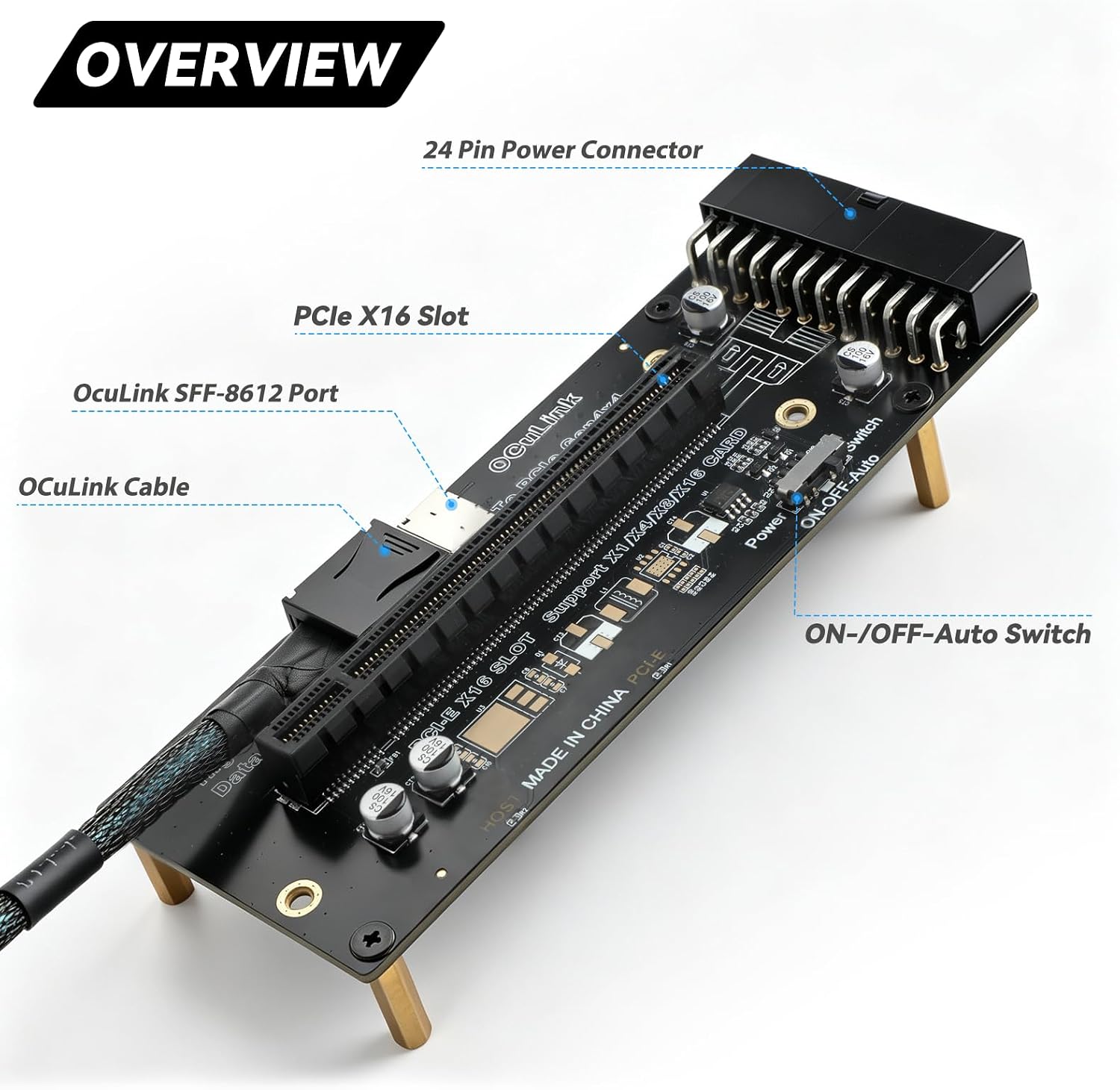 OCuLink PCIe 4.0 X4 64Gbps SFF - Oculink Egpu Mini Pc recensie en prijs