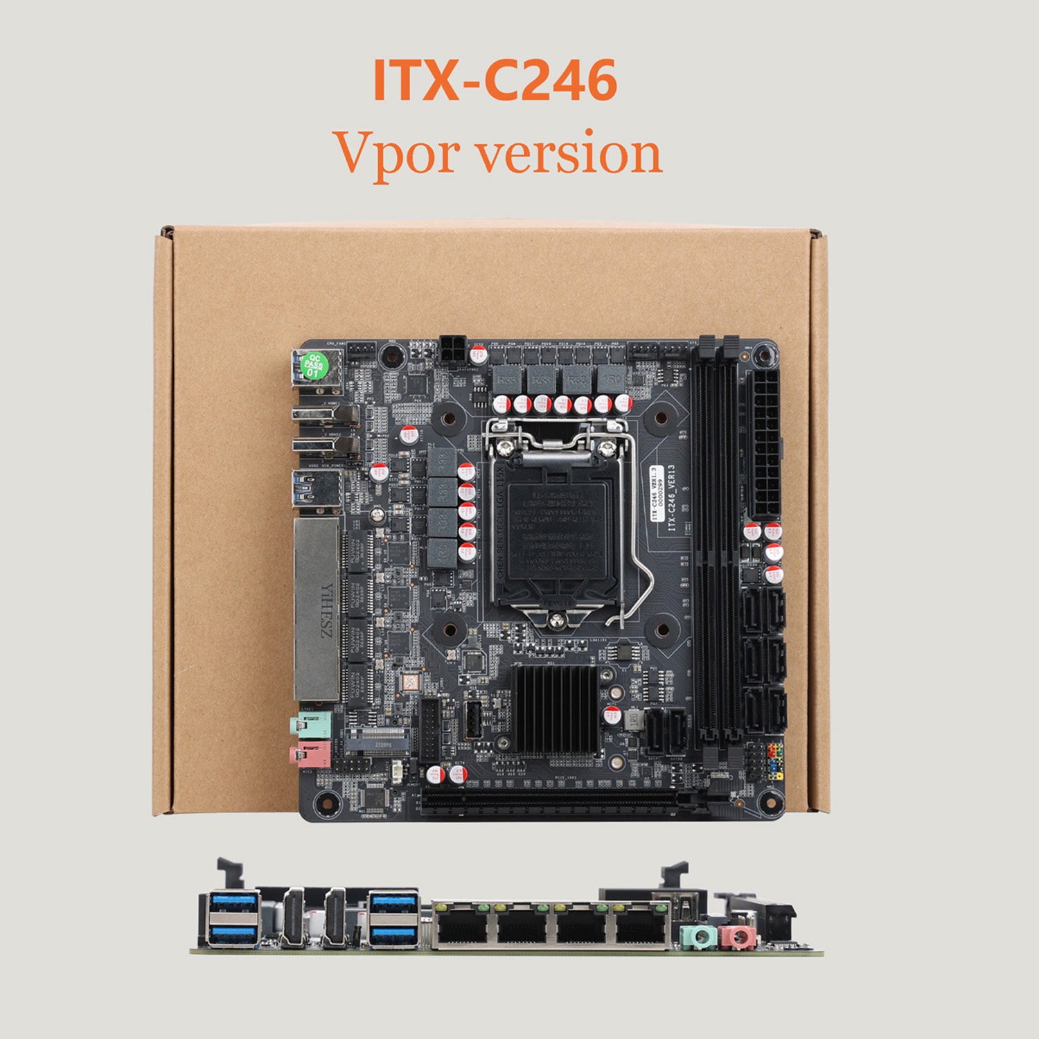 LGA1151 C246 Vpro NAS Moederbo - Nas Motherboard 8 Sata Mini Itx recensie en prijs