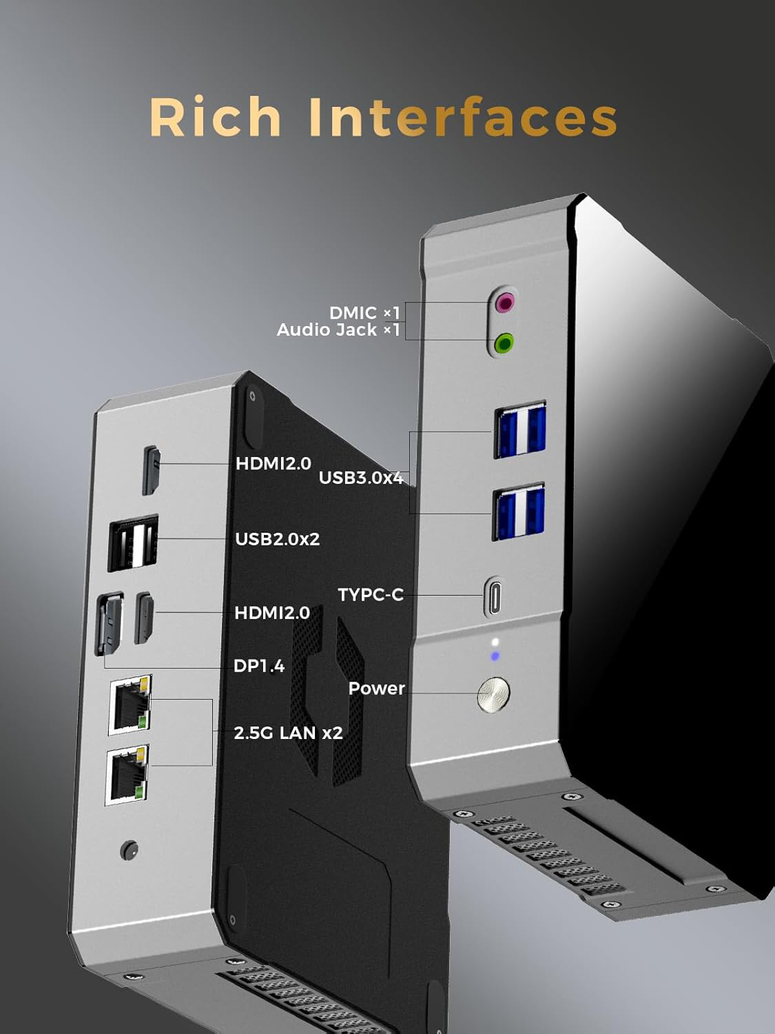 13e generatie mini-gaming-pc W - Intel Core I9 13900H Mini Pc recensie en prijs