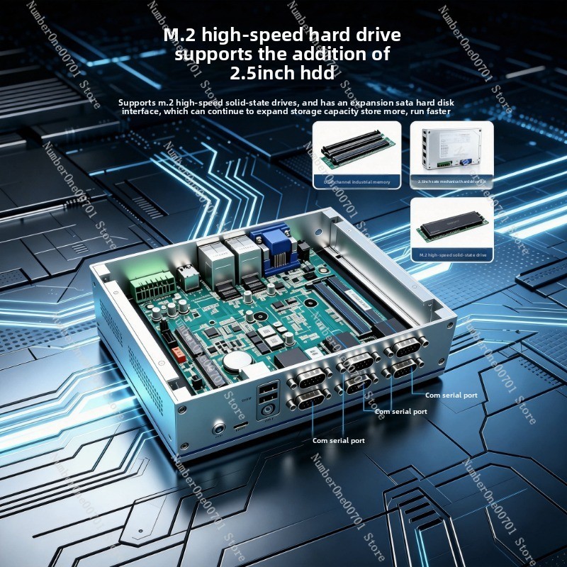 Ventilatorloze, ingebouwde ind - Fanless Industrial Pc Rs485 Core I7 recensie en prijs