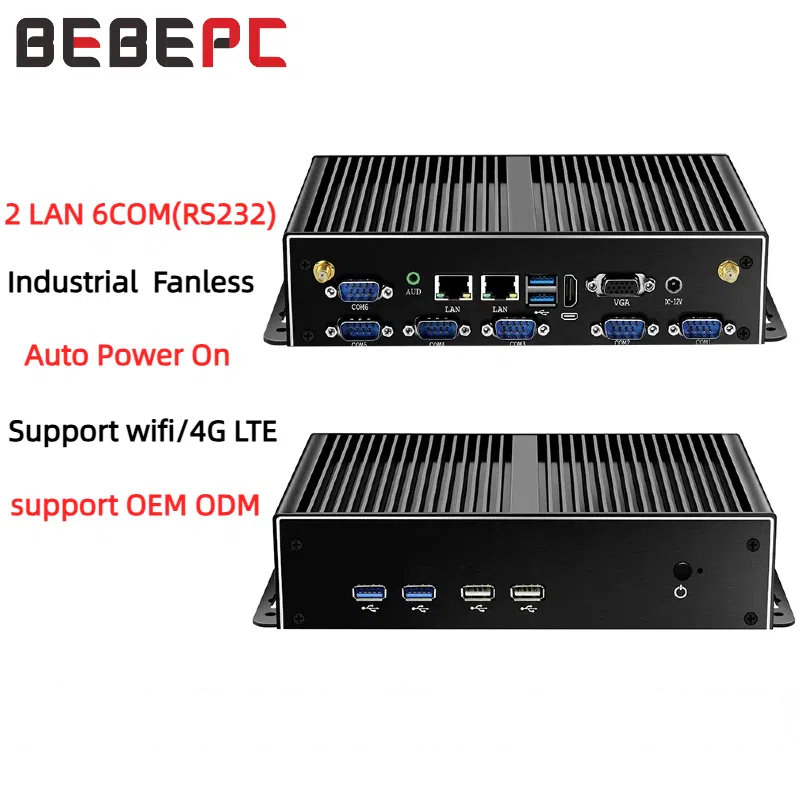 Mini Industriële PC Fanless Du - Fanless Industrial Pc Rs485 Core I7 recensie en prijs